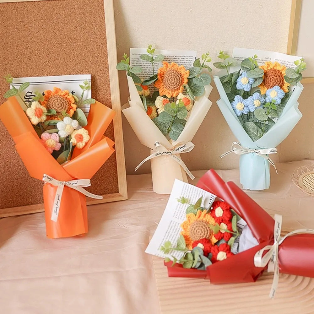 Bouquet de Fleurs en Crochet