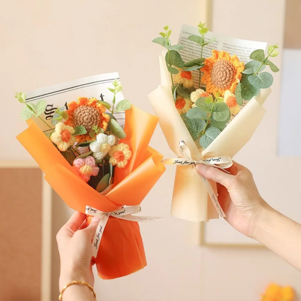 Bouquet de Fleurs en Crochet