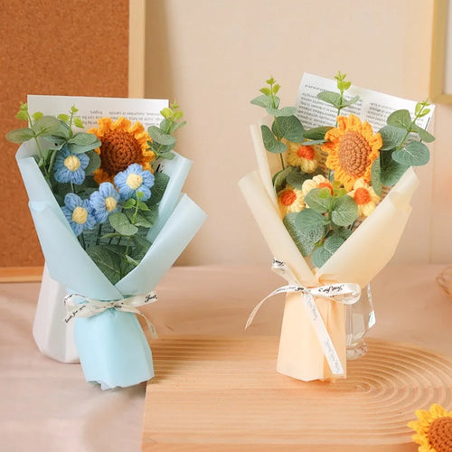 Bouquet de Fleurs en Crochet