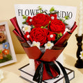 Bouquet de Roses en Crochet